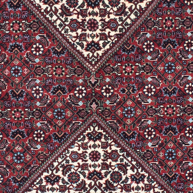 Tapis de couloir Tapis persan - Bidjar - 215 x 80 cm - bleu