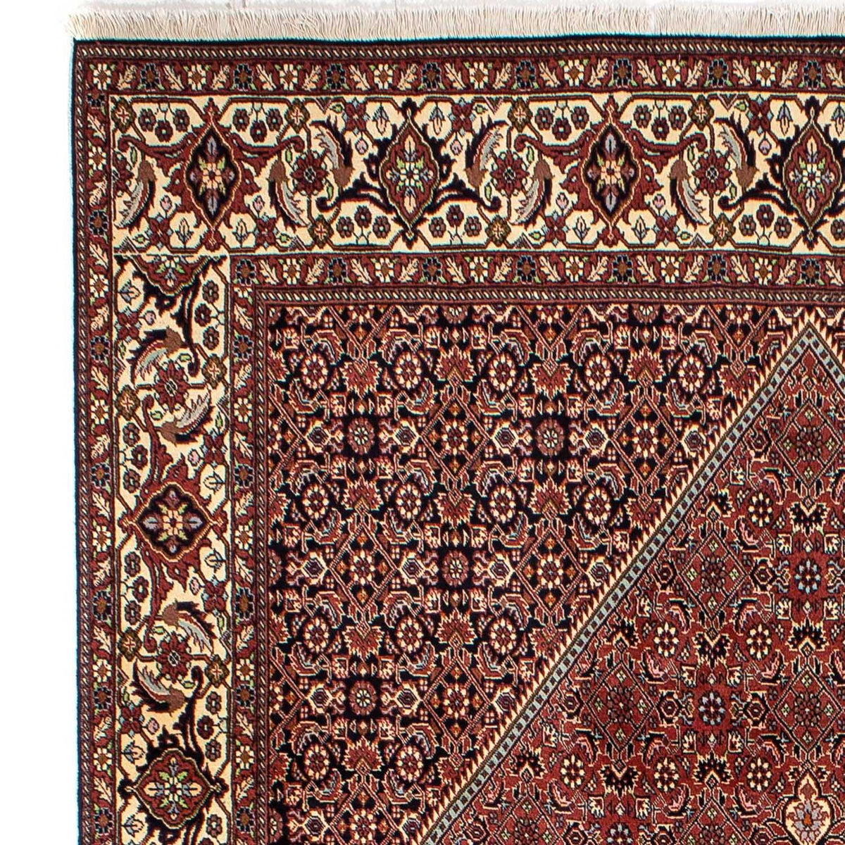 Tapis persan - Bidjar - 300 x 200 cm - rouge clair