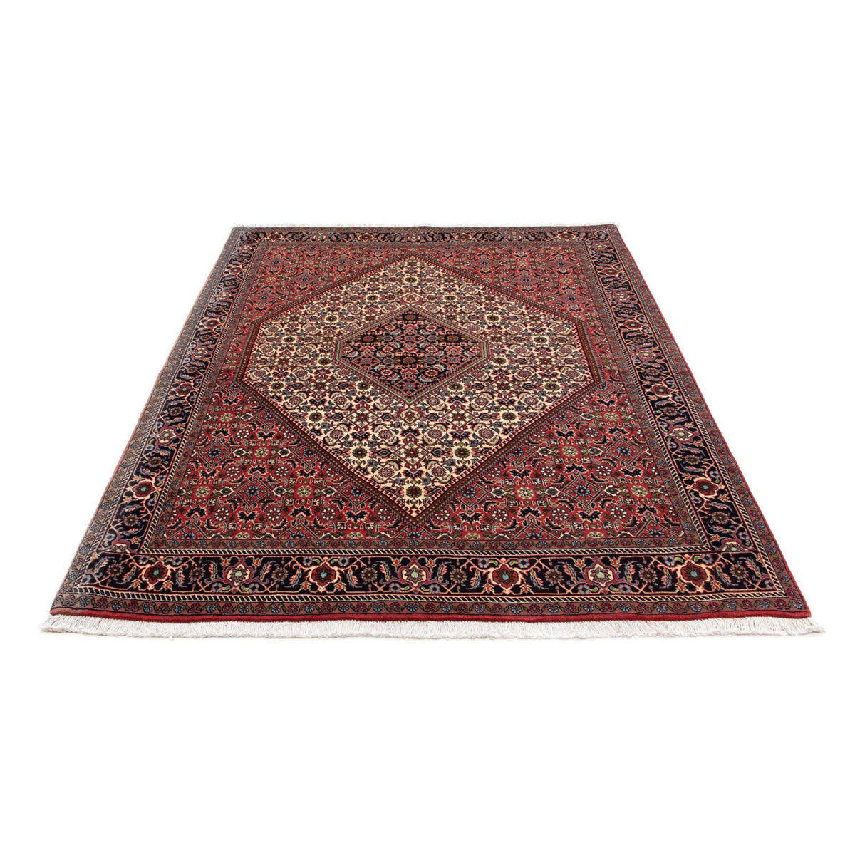 Tapis persan - Bidjar - 218 x 148 cm - rouge