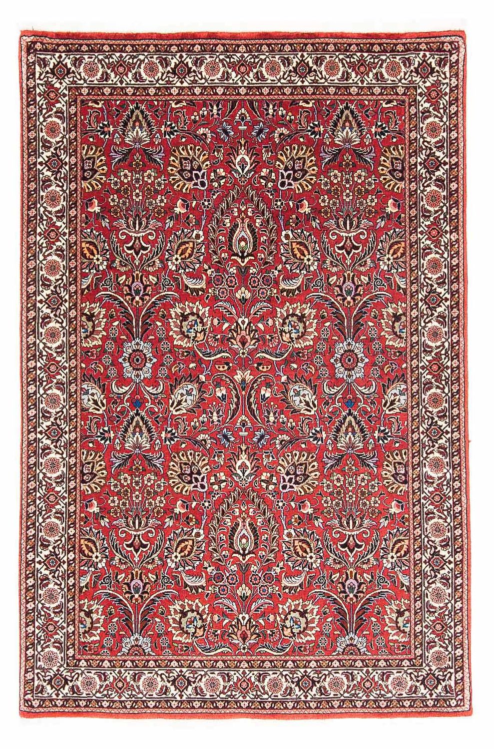 Tapis persan - Bidjar - 176 x 114 cm - rouge
