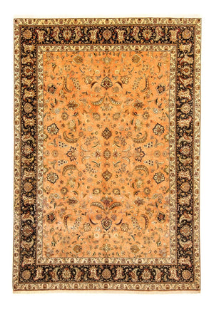 Tapis persan - Tabriz - Royal - 346 x 255 cm - marron clair