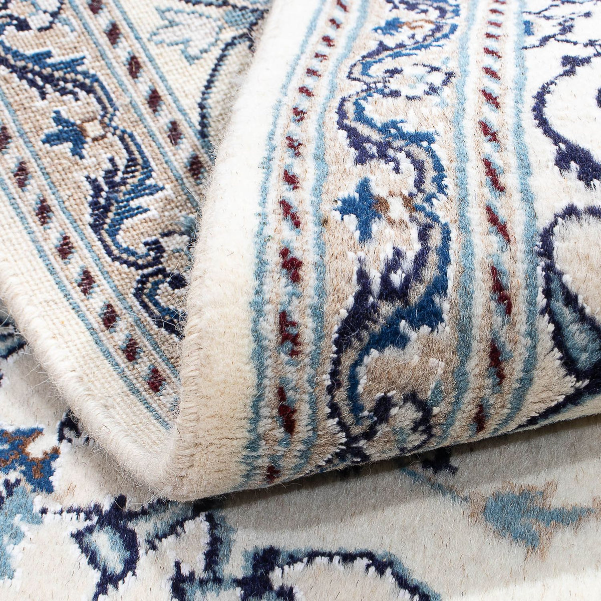 Tapis persan - Nain - 140 x 90 cm - beige