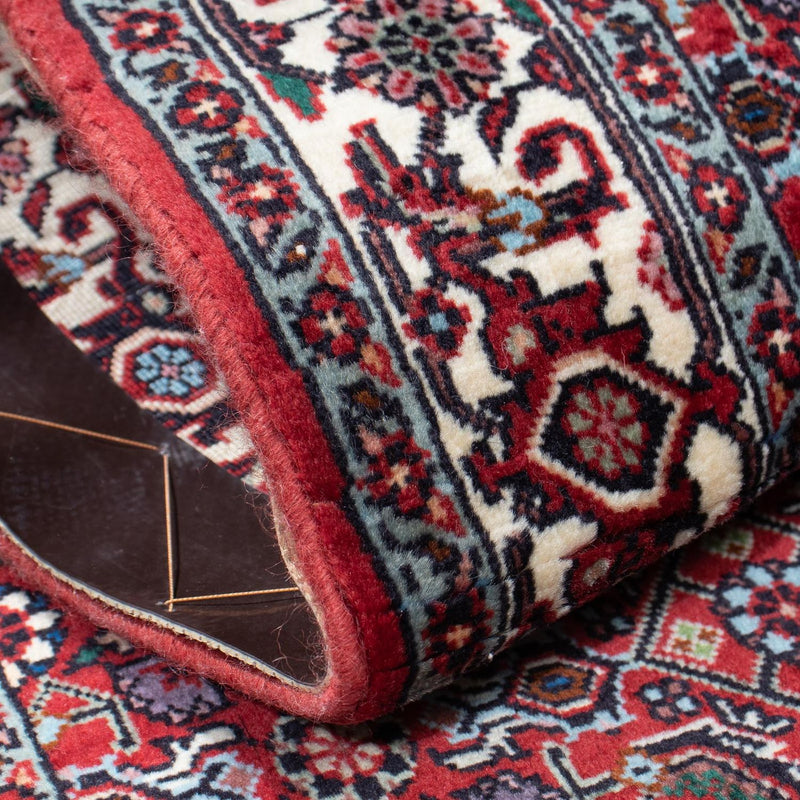 Tapis de couloir Tapis persan - Bidjar - 198 x 76 cm - rouge