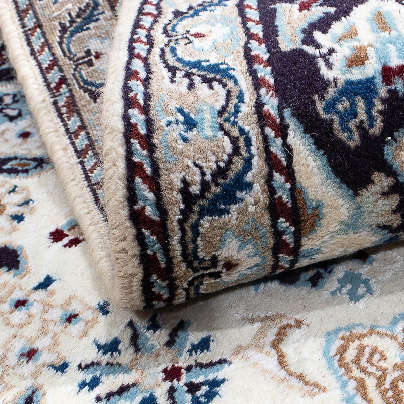 Tapis persan - Nain - 137 x 90 cm - beige
