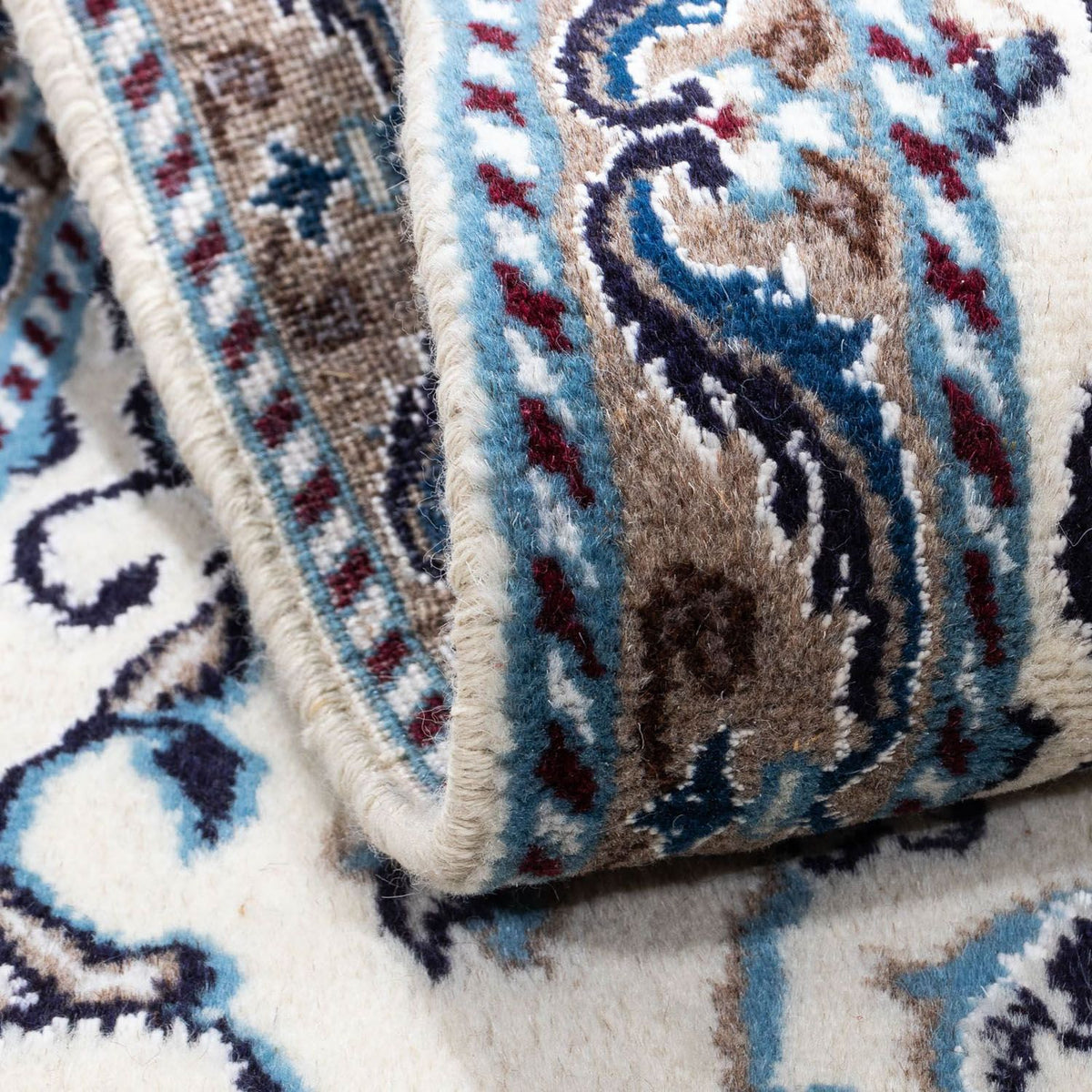 Tapis persan - Nain - 146 x 67 cm - beige