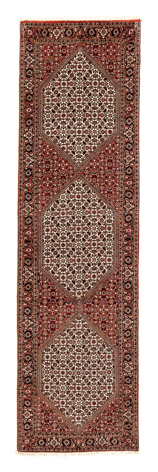 Tapis de couloir Tapis persan - Bidjar - 280 x 83 cm - multicolore