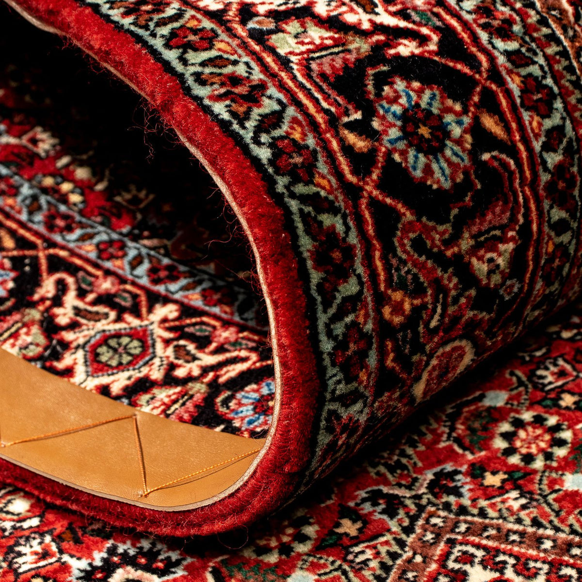 Tapis de couloir Tapis persan - Bidjar - 280 x 83 cm - multicolore