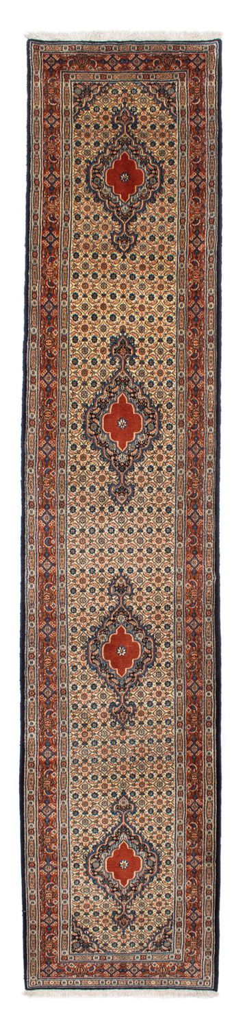 Tapis de couloir Tapis persan - Classique - 400 x 84 cm - beige