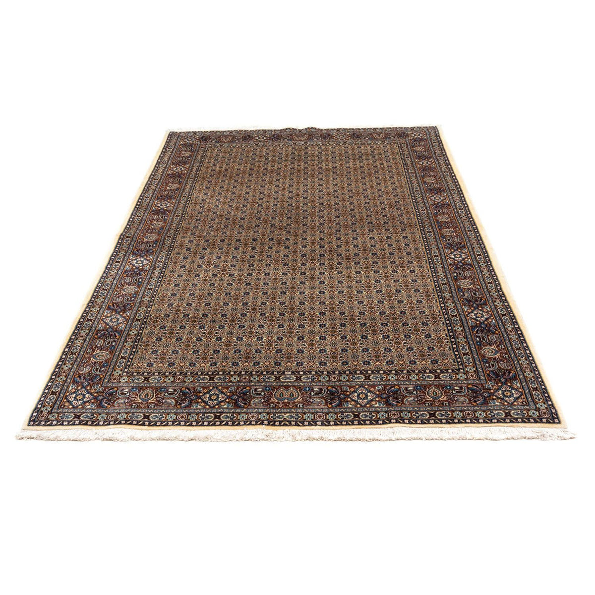 Tapis persan - Classique - 251 x 160 cm - marron clair