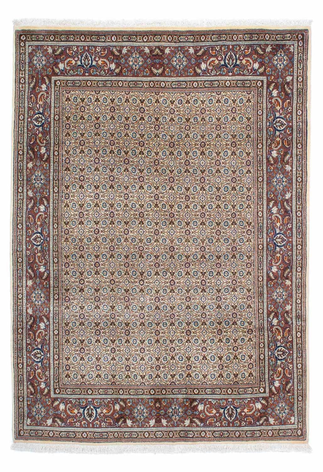 Tapis persan - Classique - 203 x 146 cm - beige