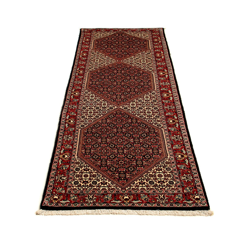 Tapis de couloir Tapis persan - Bidjar - 300 x 82 cm - multicolore