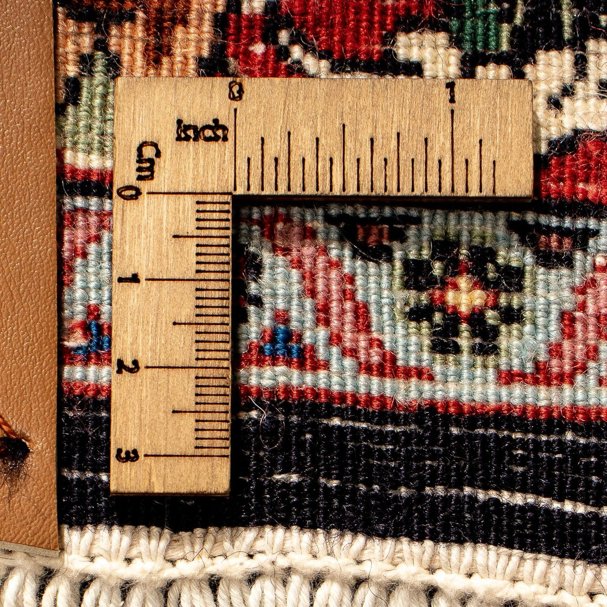 Tapis de couloir Tapis persan - Bidjar - 300 x 82 cm - multicolore