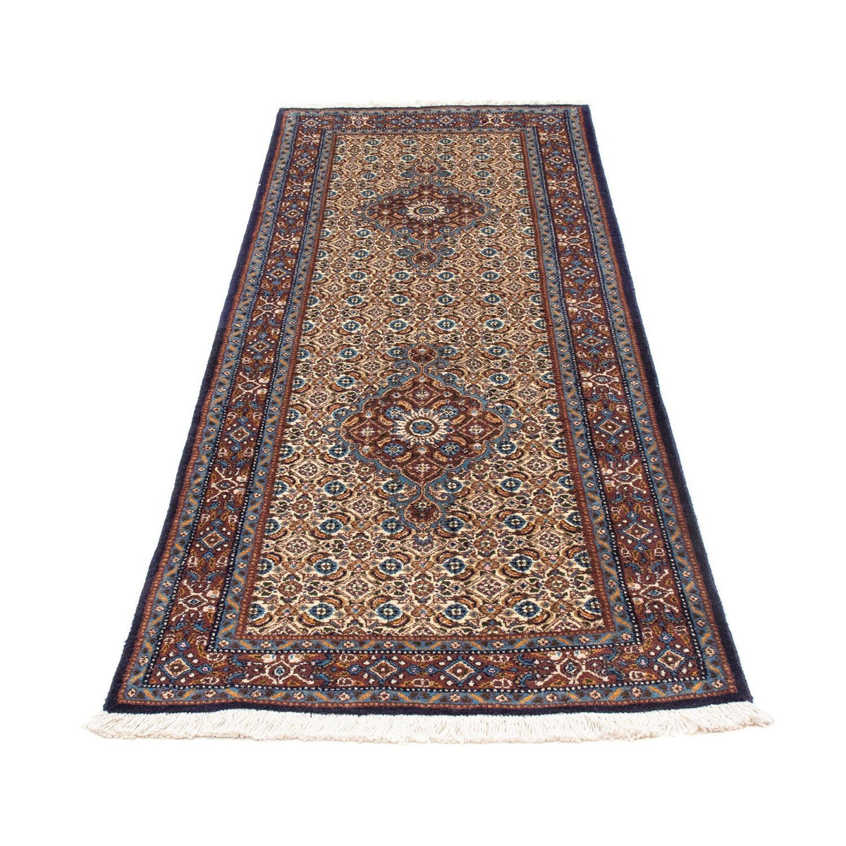 Tapis de couloir Tapis persan - Classique - 193 x 76 cm - beige
