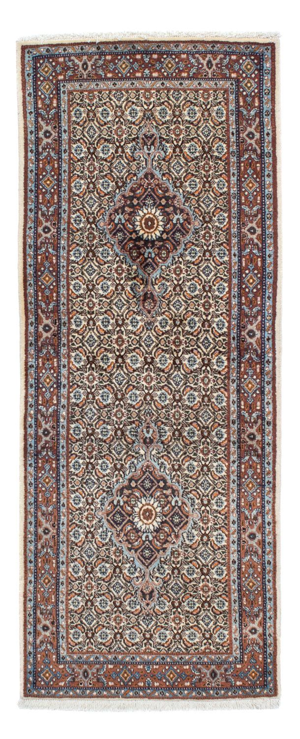 Tapis de couloir Tapis persan - Classique - 198 x 76 cm - beige