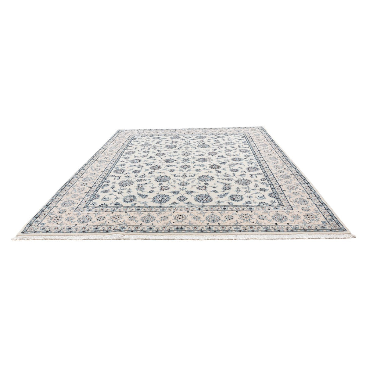 Tapis persan - Nain - Premium - 303 x 250 cm - argent