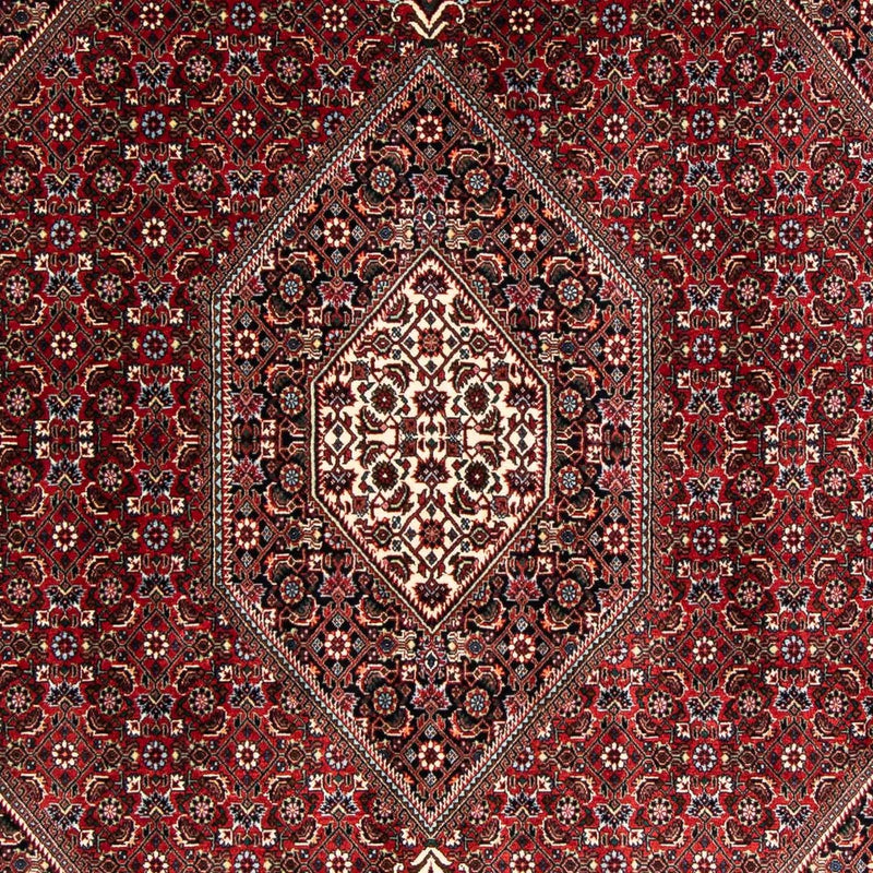 Tapis persan - Bidjar - 235 x 170 cm - rouge foncé