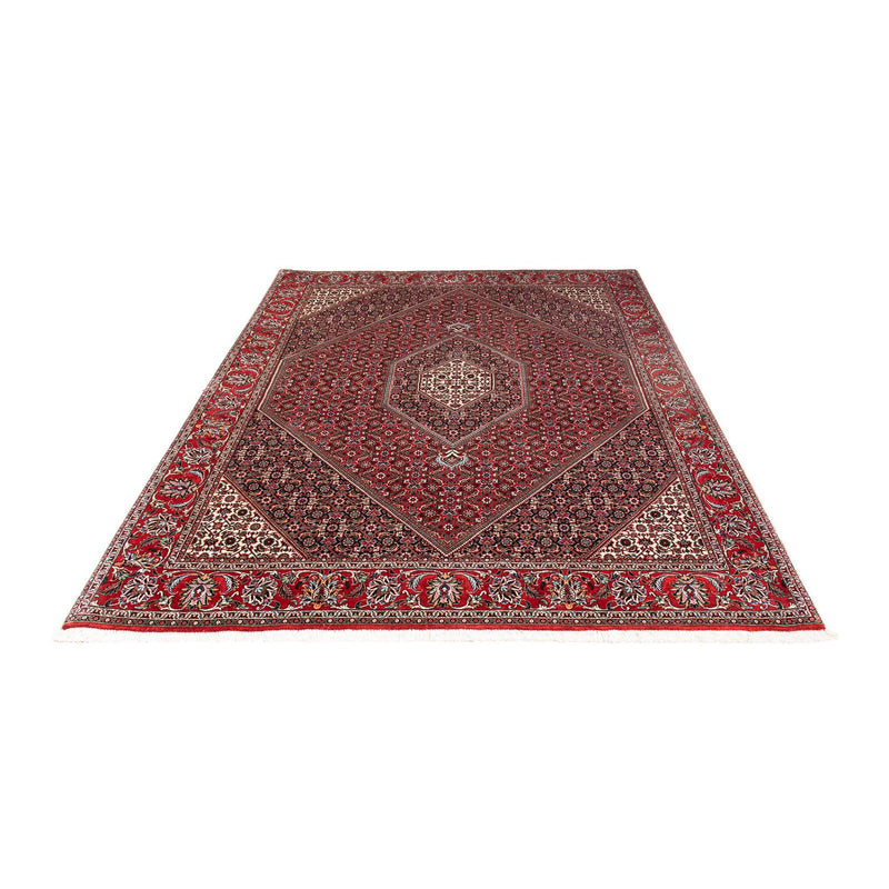 Tapis persan - Bidjar - 235 x 170 cm - rouge foncé