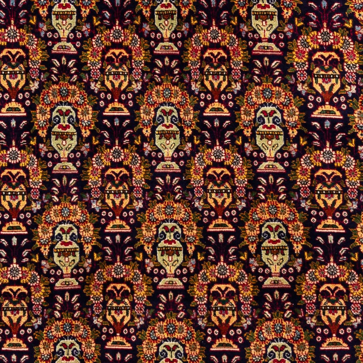 Tapis persan - Tabriz - Royal - 300 x 198 cm - bleu foncé