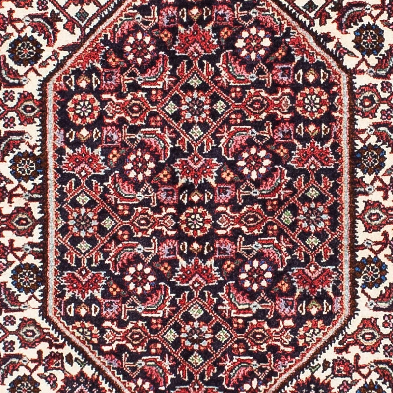 Tapis persan - Bidjar - 215 x 132 cm - rouge clair