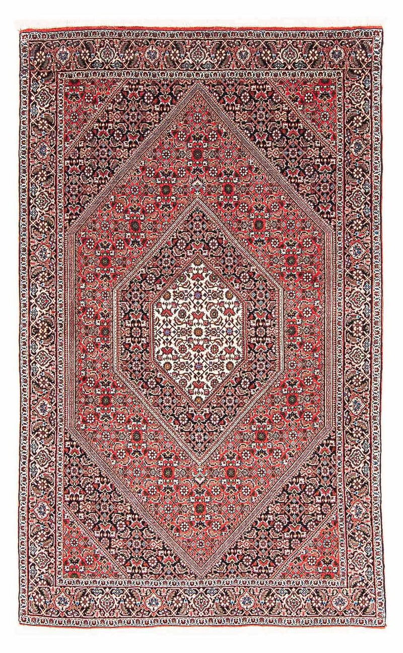 Tapis persan - Bidjar - 190 x 111 cm - rouge clair