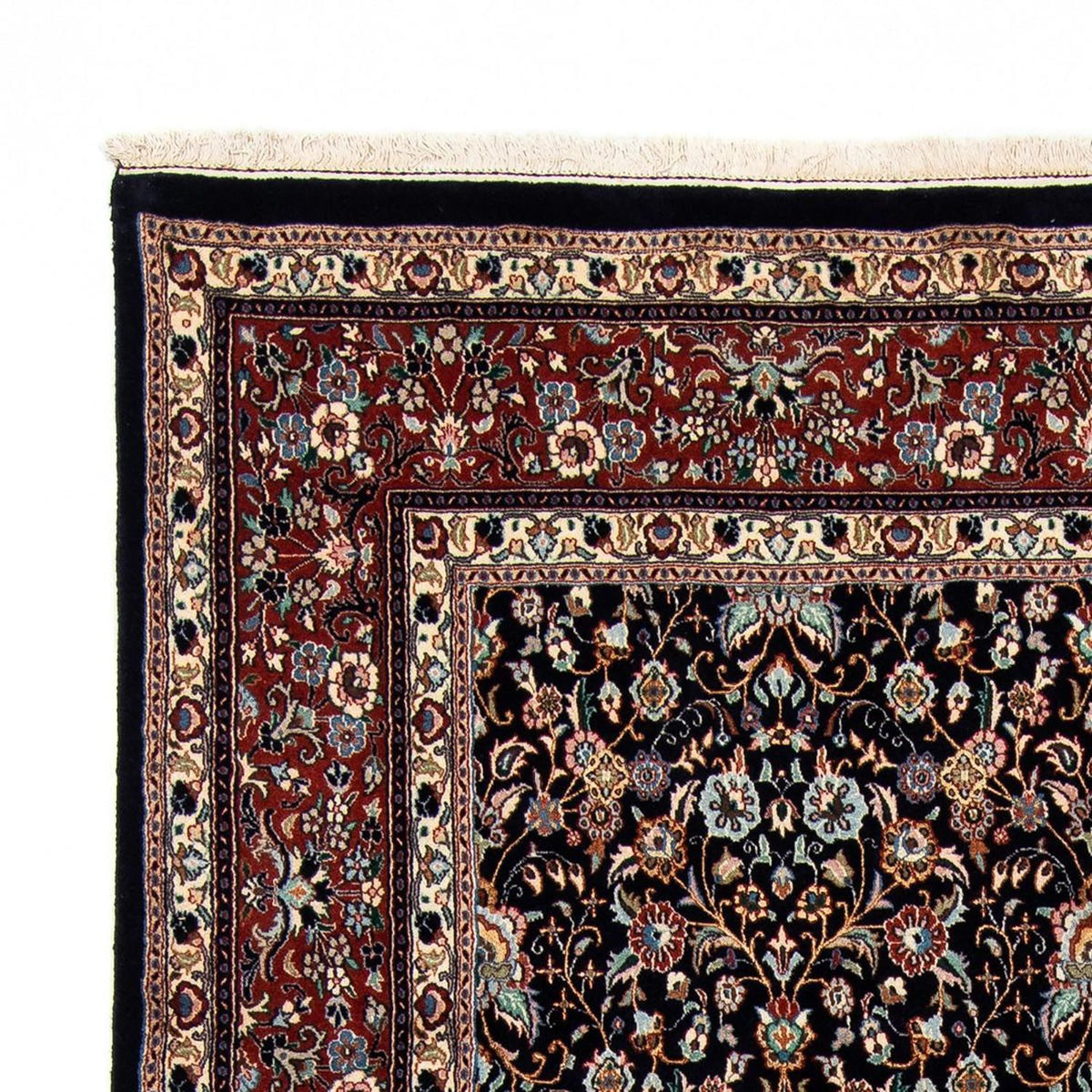 Tapis persan - Classique - 274 x 192 cm - bleu foncé