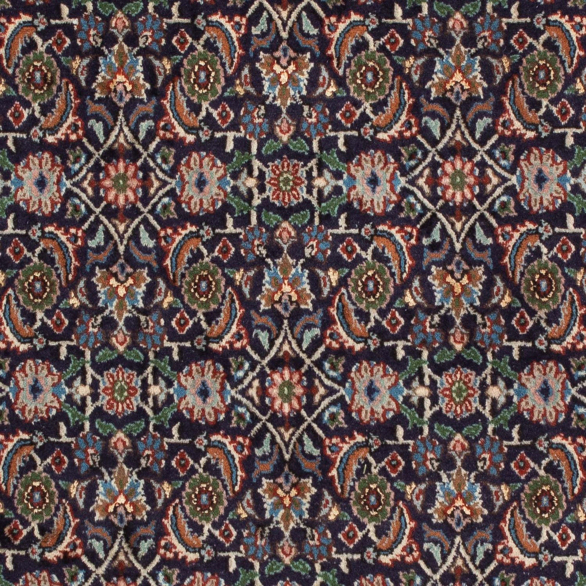 Tapis persan - Classique - 148 x 96 cm - bleu foncé