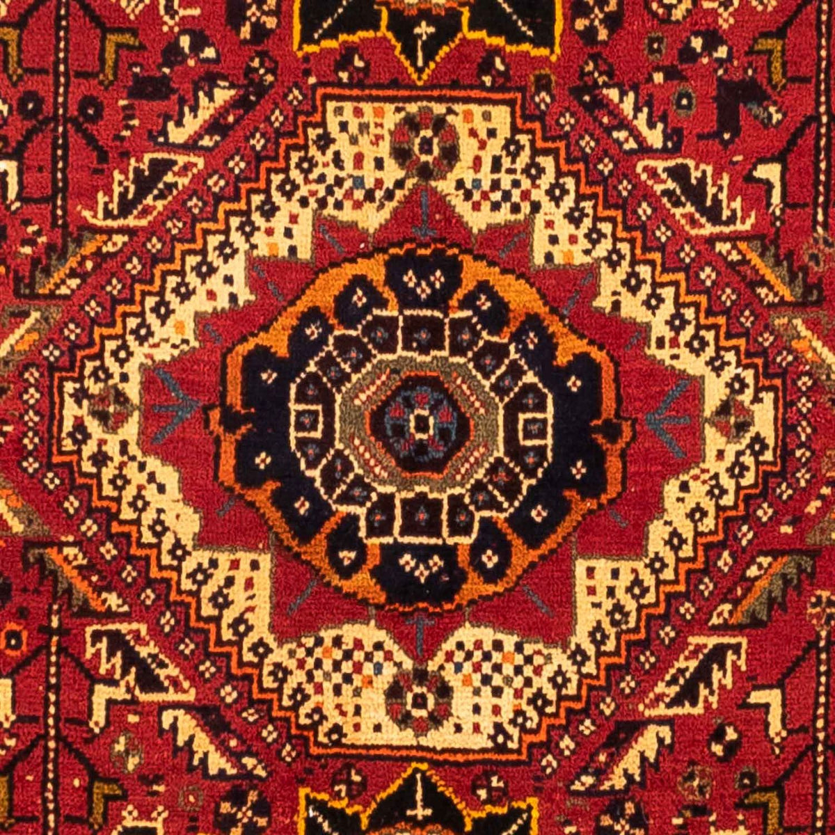 Tapis persan - Nomadic - 285 x 173 cm - rouge foncé