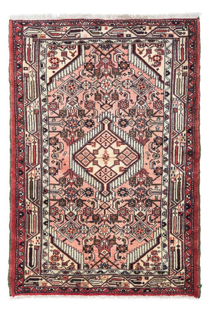 Tapis persan - Nomadic - 121 x 80 cm - rouge clair
