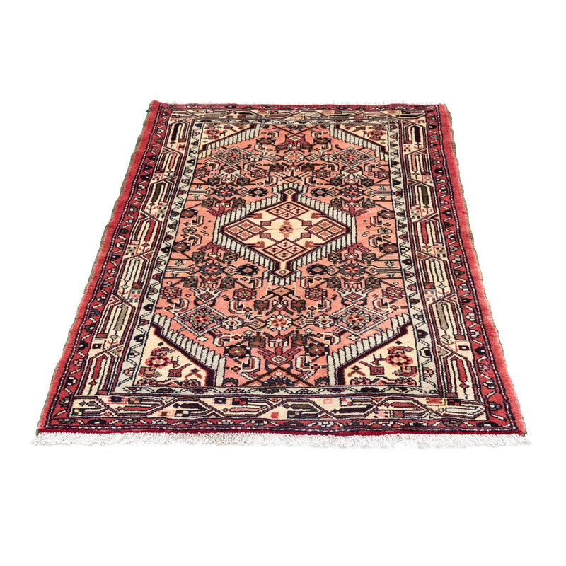 Tapis persan - Nomadic - 121 x 80 cm - rouge clair