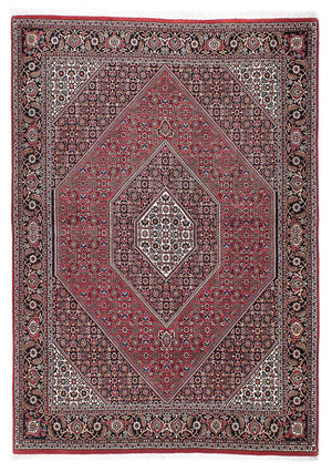 Tapis persan - Bidjar - 215 x 148 cm - rouge