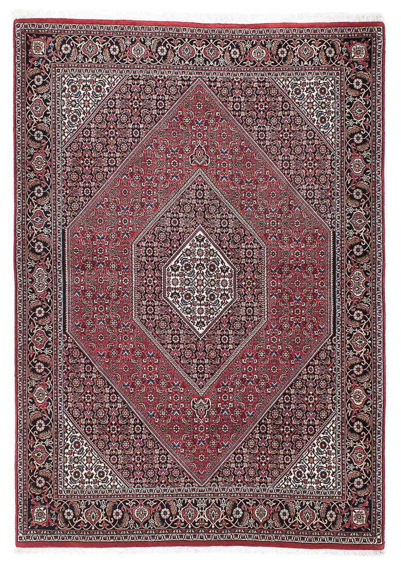 Tapis persan - Bidjar - 215 x 148 cm - rouge