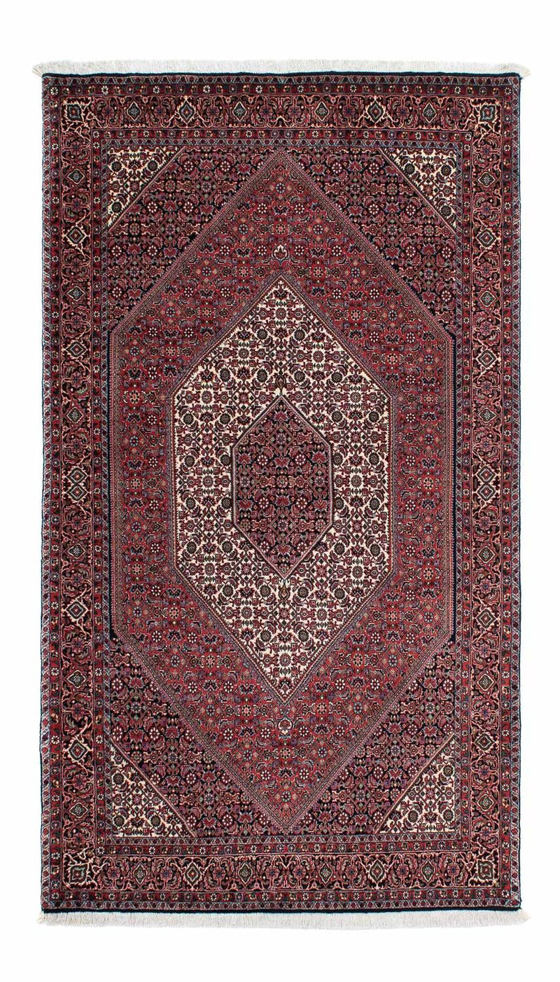 Tapis persan - Bidjar - 200 x 128 cm - bleu foncé