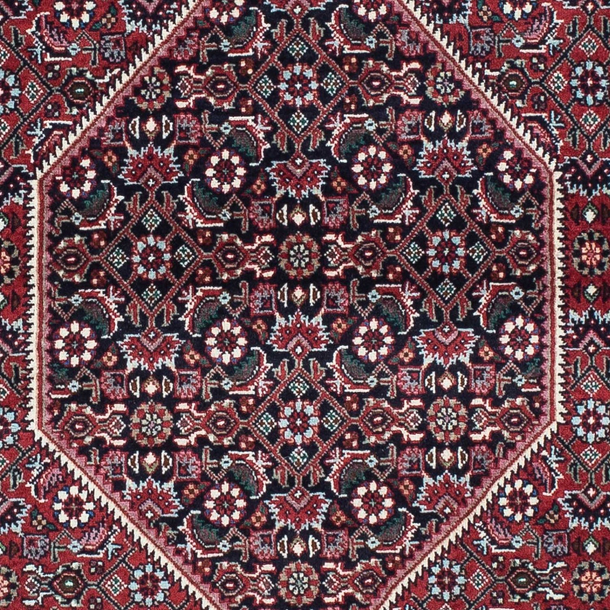 Tapis de couloir Tapis persan - Bidjar - 198 x 73 cm - rouge