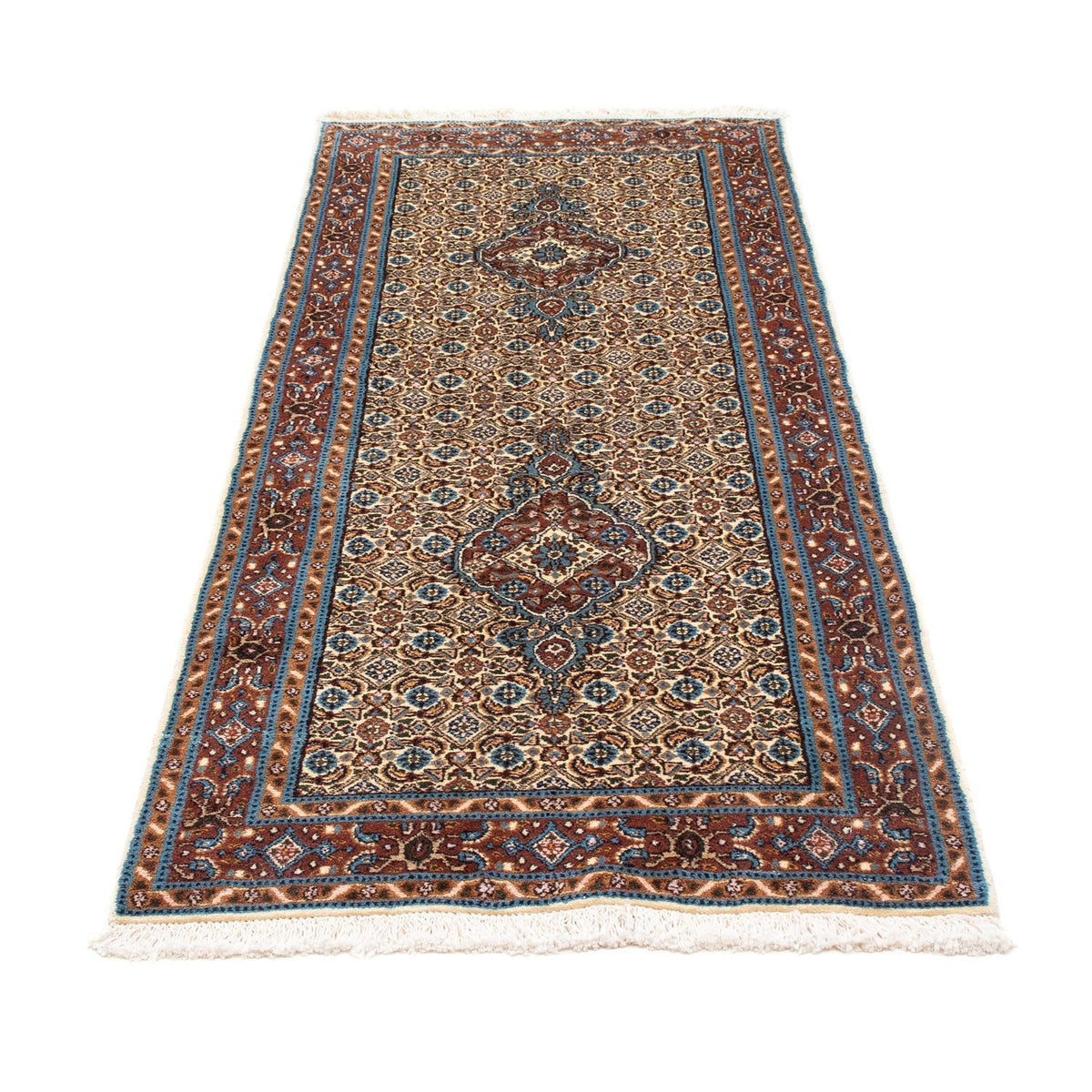 Tapis de couloir Tapis persan - Classique - 190 x 75 cm - beige