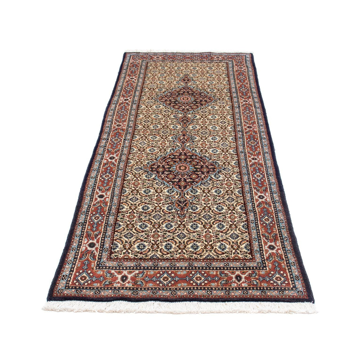 Tapis de couloir Tapis persan - Classique - 203 x 75 cm - beige