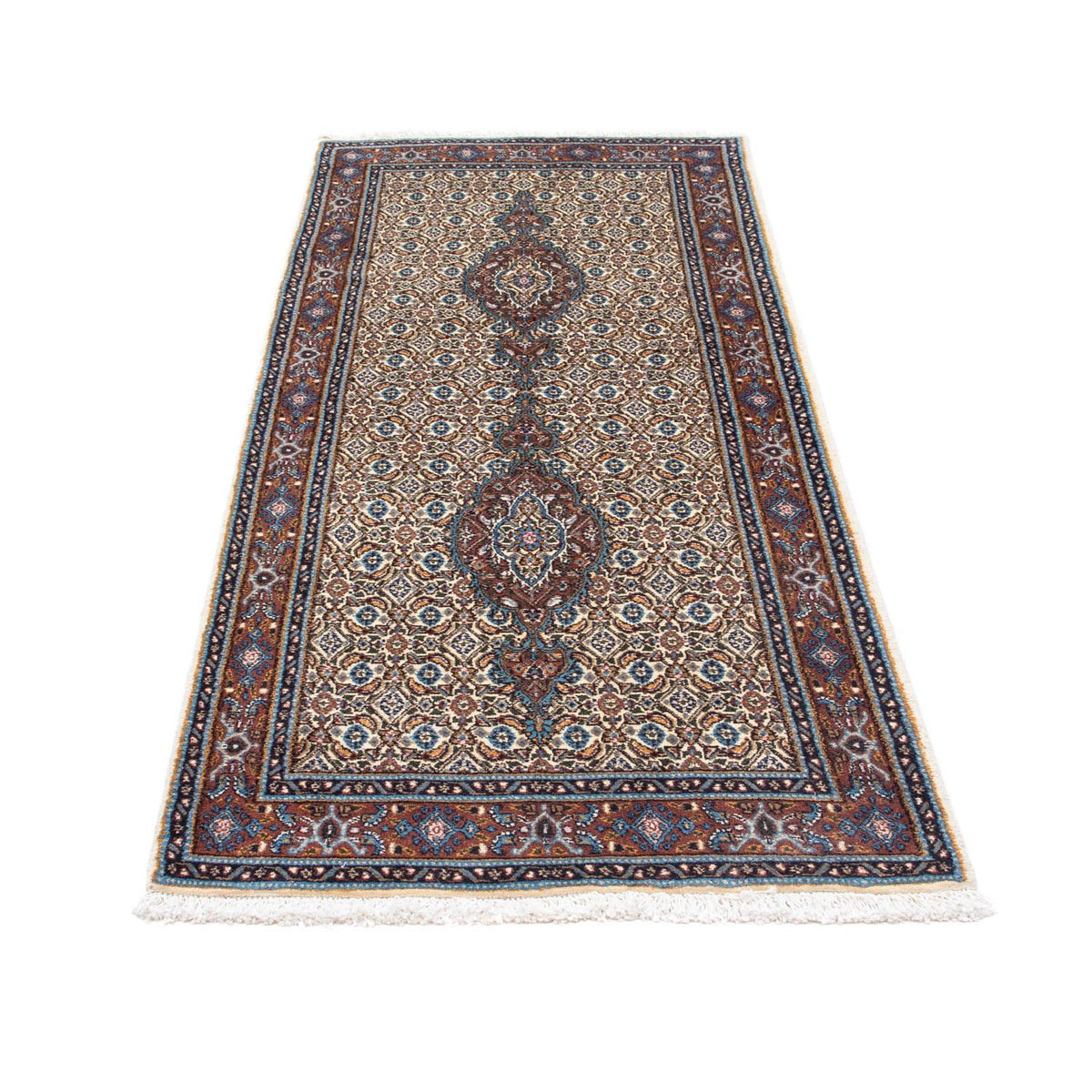 Tapis de couloir Tapis persan - Classique - 193 x 77 cm - beige