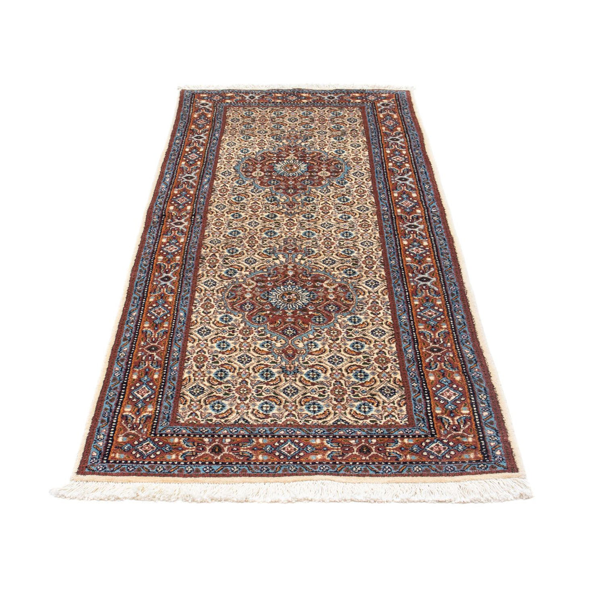 Tapis de couloir Tapis persan - Classique - 190 x 77 cm - beige