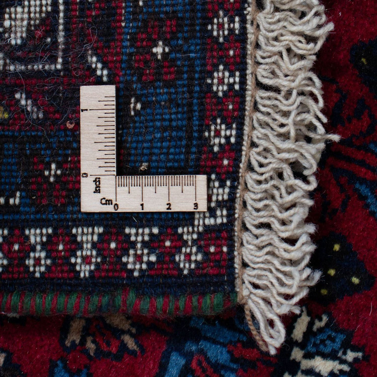 Tapis persan - Nomadic - 296 x 200 cm - rouge foncé