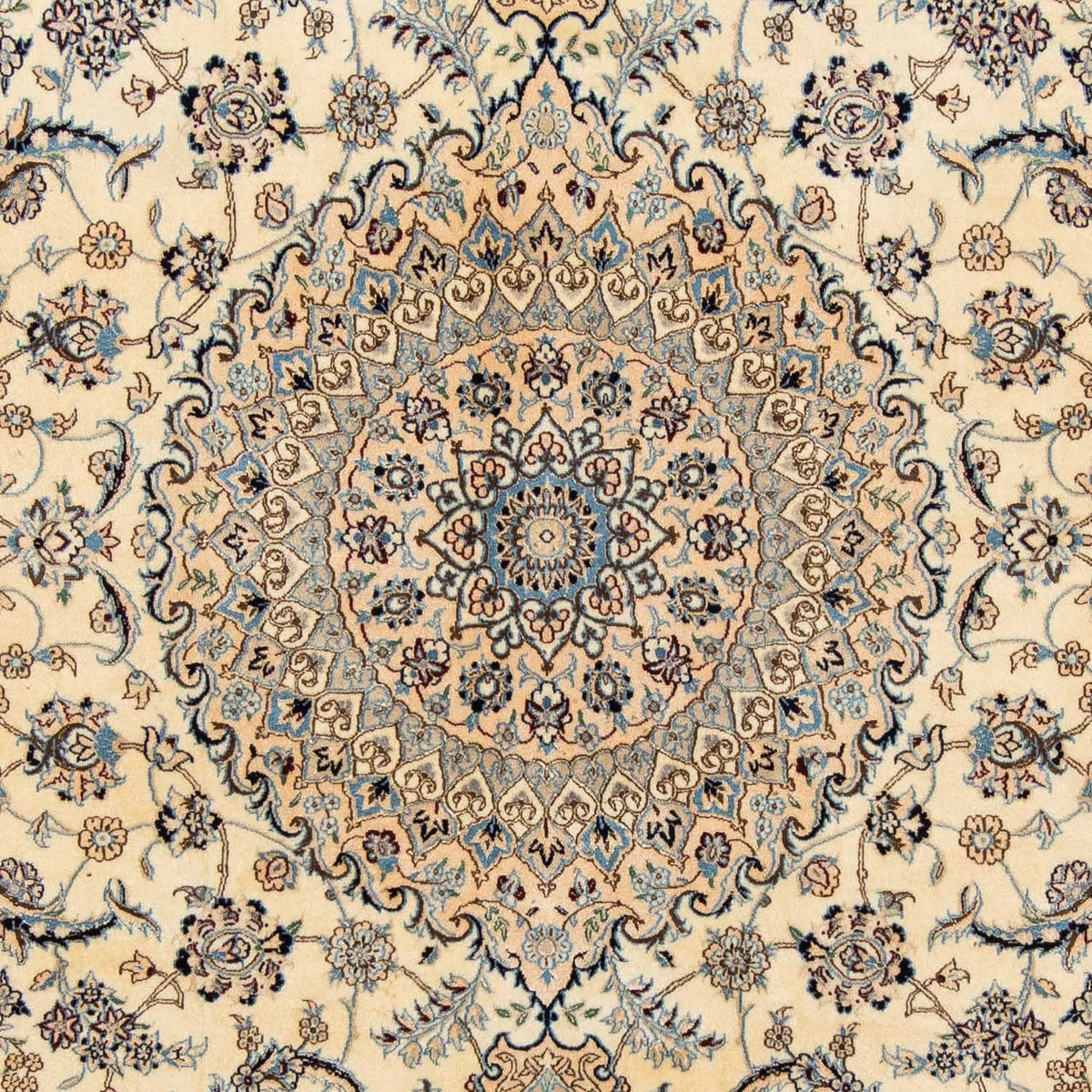 Tapis persan - Nain - Royal - 294 x 198 cm - beige