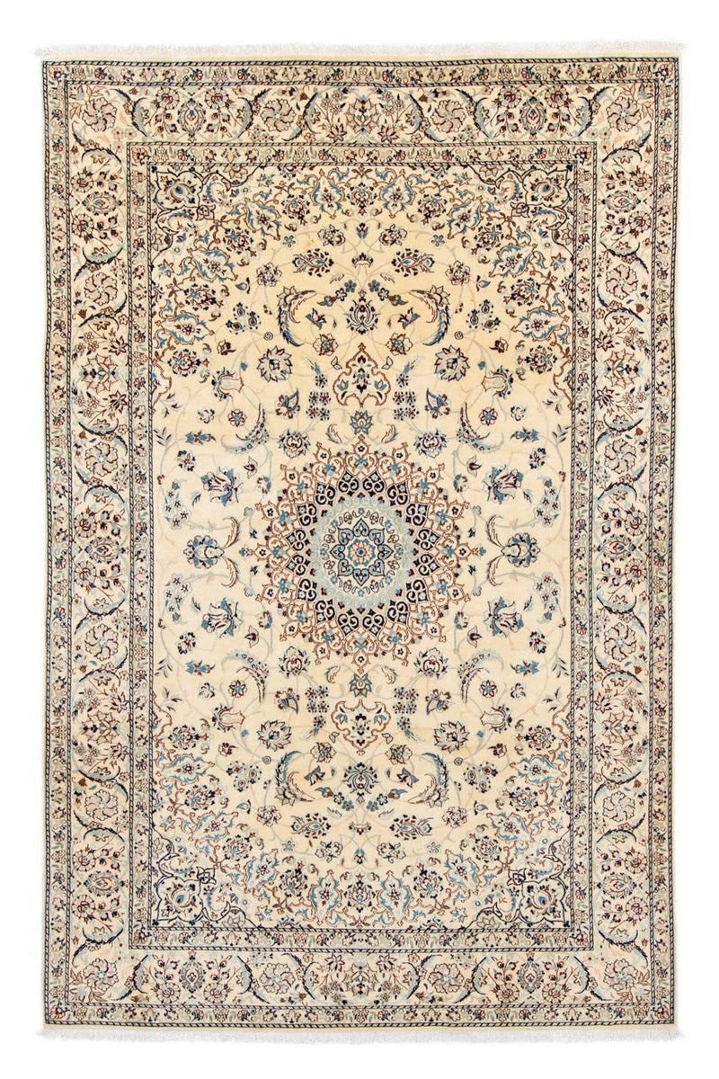 Tapis persan - Nain - Royal - 303 x 203 cm - beige