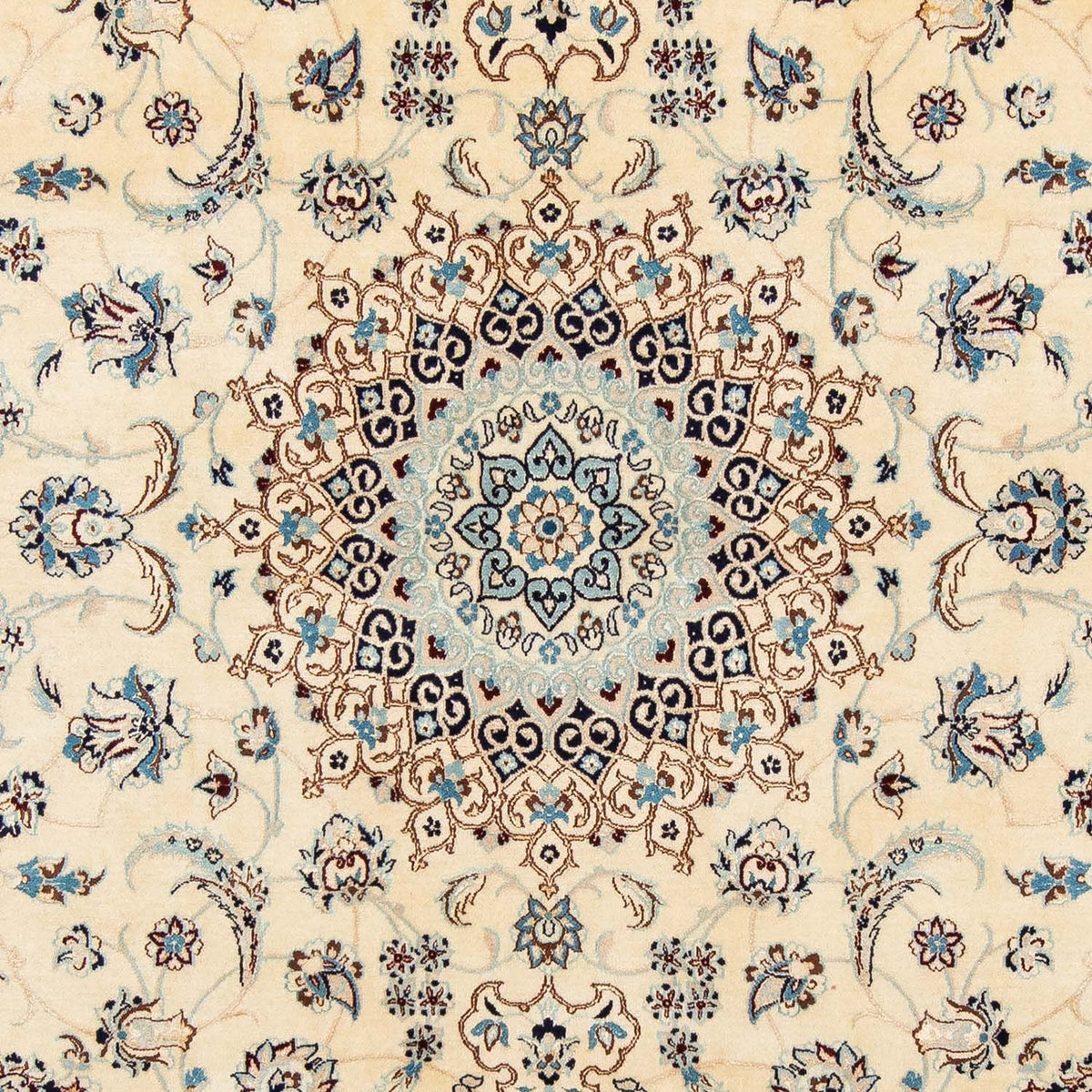 Tapis persan - Nain - Royal - 303 x 203 cm - beige