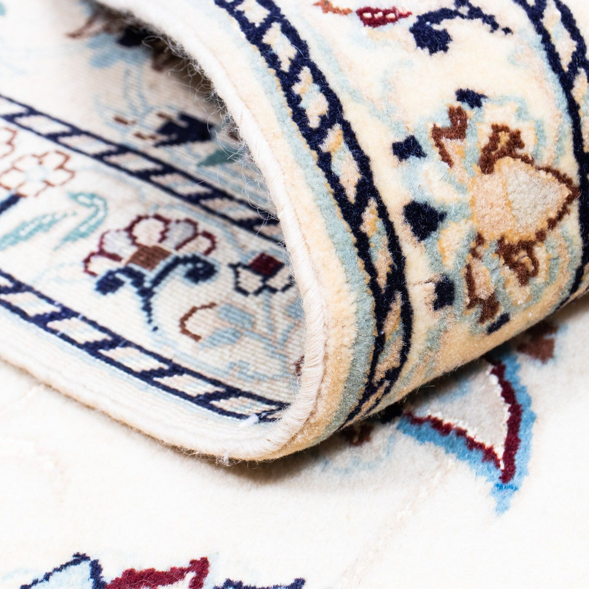 Tapis persan - Nain - Royal - 303 x 203 cm - beige