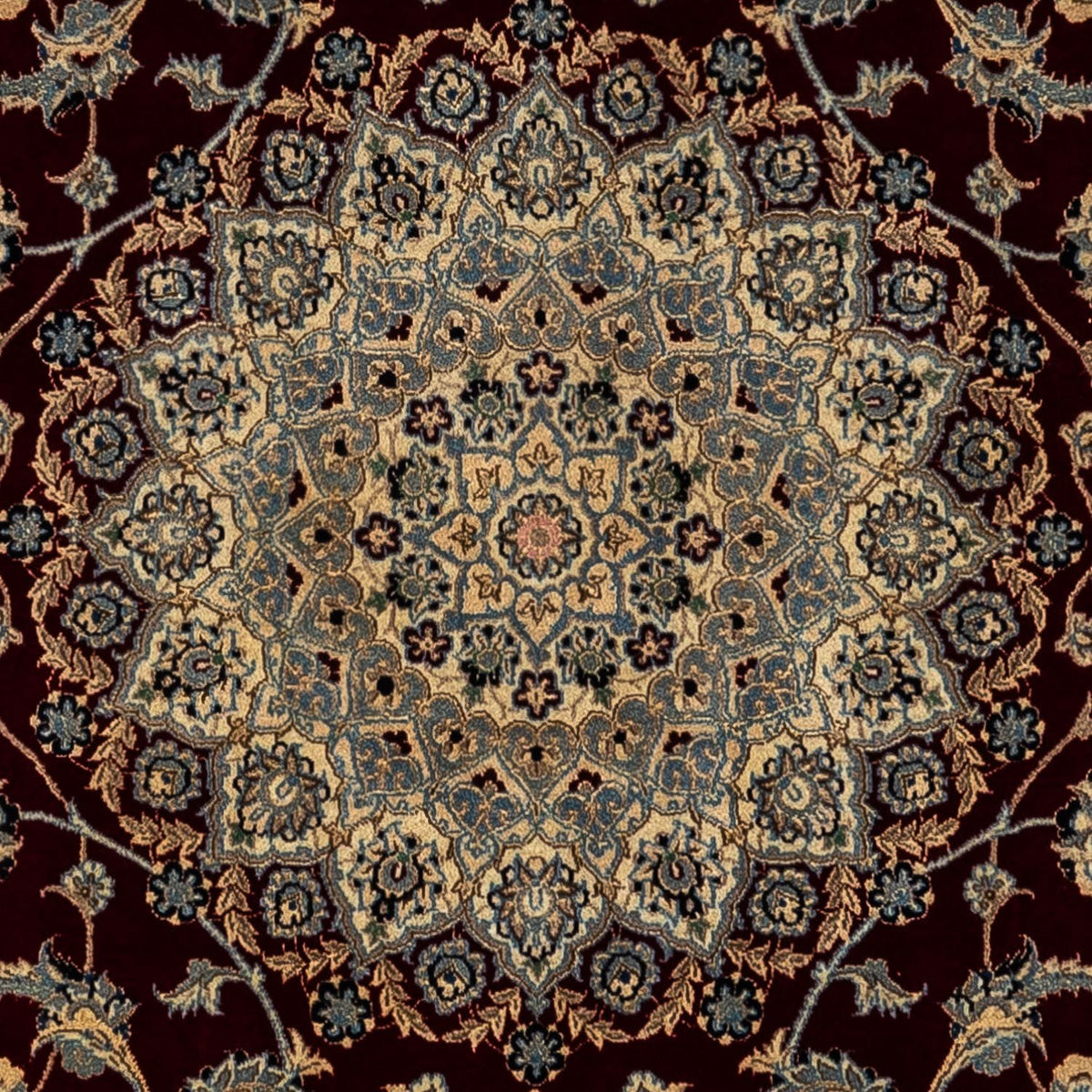 Tapis persan - Nain - Royal - 348 x 250 cm - noir