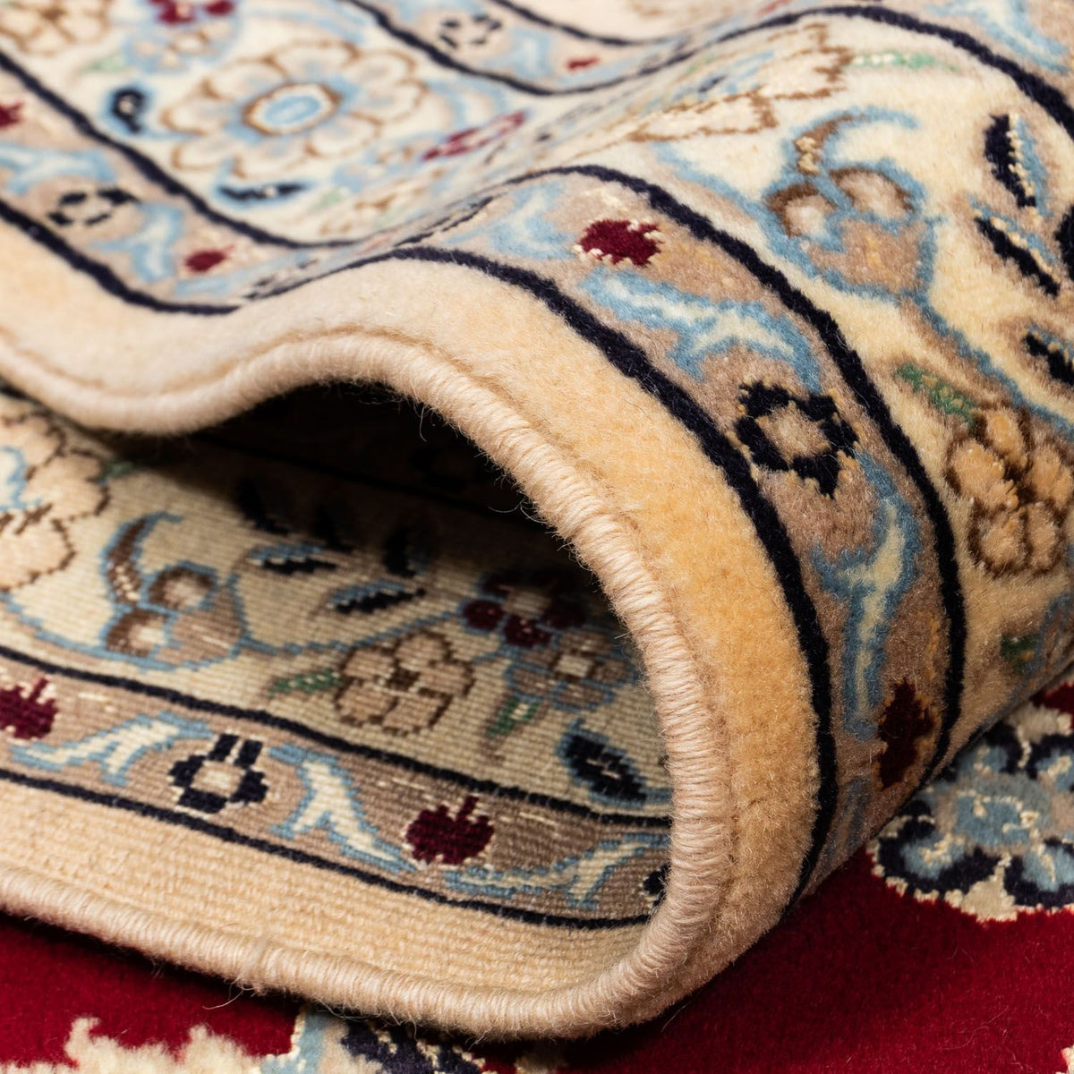 Tapis persan - Nain - Royal - 348 x 250 cm - noir