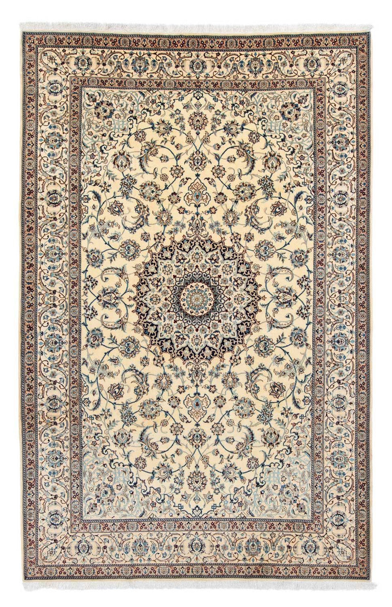 Tapis persan - Nain - Royal - 312 x 205 cm - beige