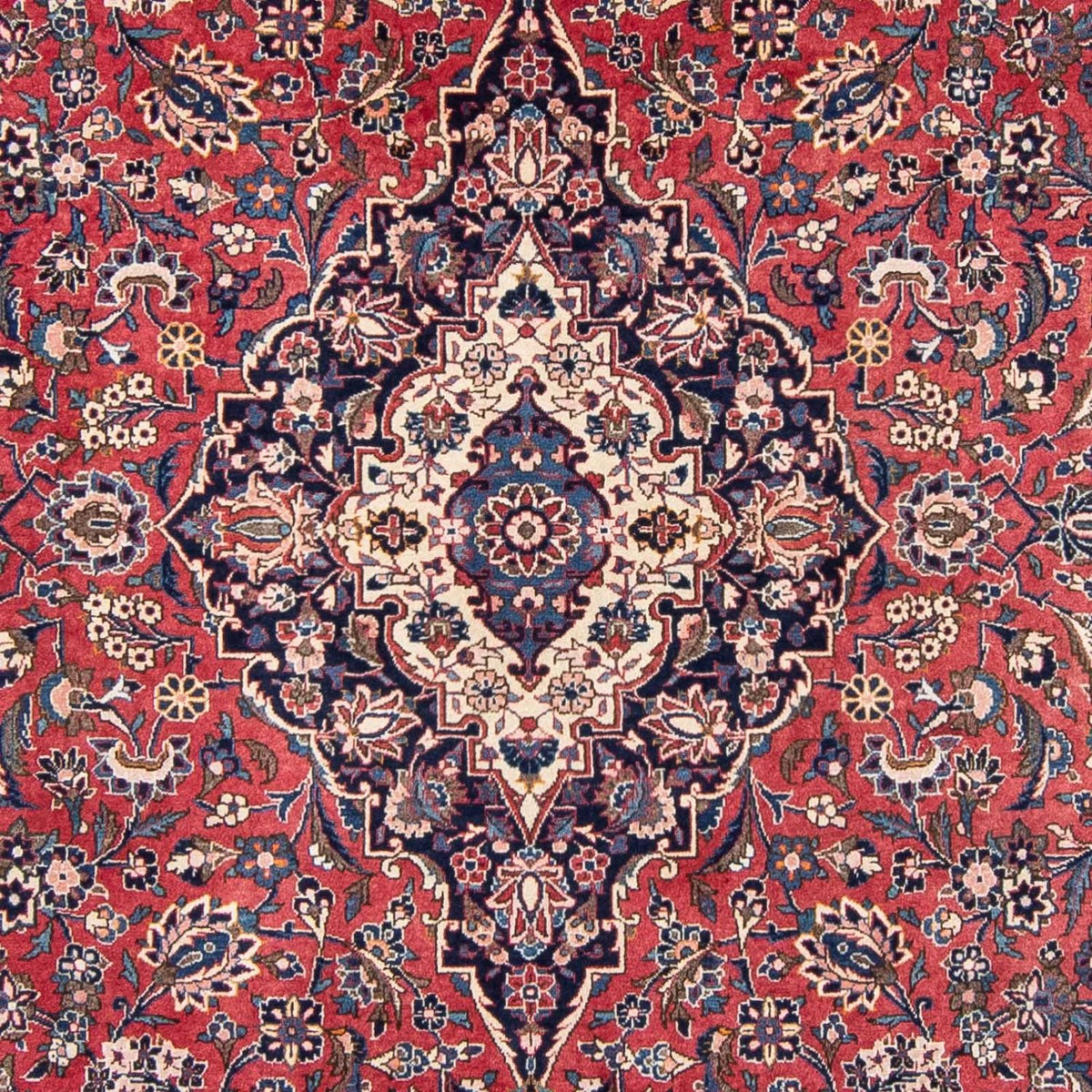 Tapis persan - Keshan - 338 x 230 cm - rouge clair