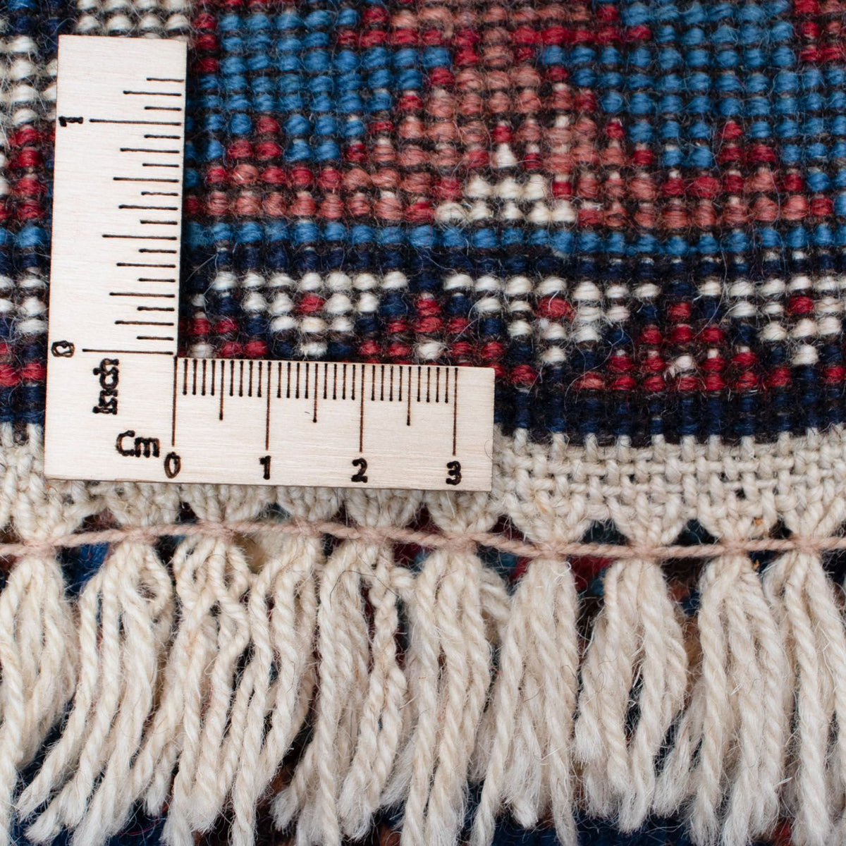 Tapis persan - Nomadic - 140 x 100 cm - bleu foncé