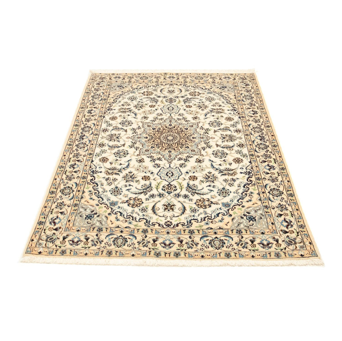 Tapis persan - Nain - Premium - 150 x 97 cm - beige