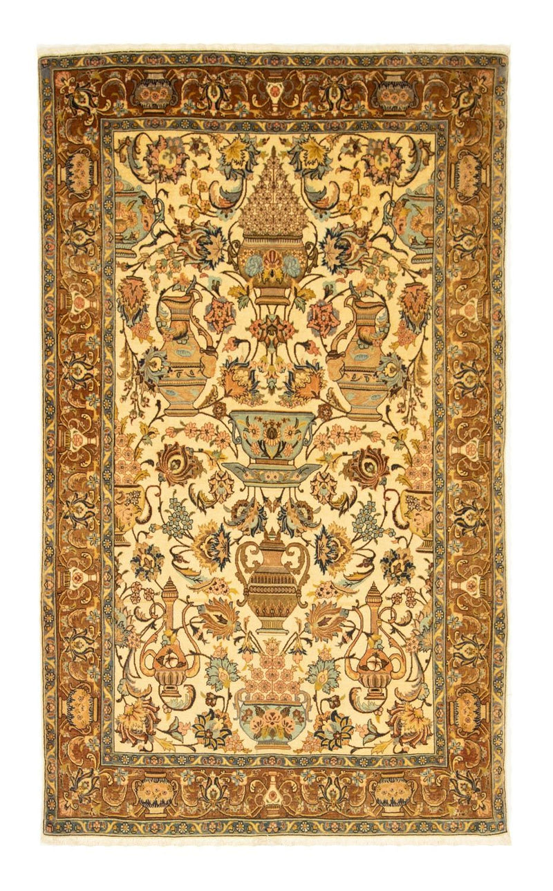 Tapis persan - Ghom - 171 x 106 cm - beige