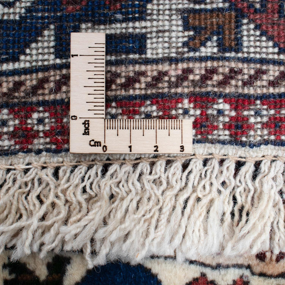 Tapis persan - Nomadic - 149 x 105 cm - rouge foncé